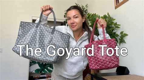 cost of goyard st louis tote|goyard tote bag size comparison.